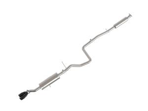 Afe - Advance Flow Engineering - 49-33134-B | AFE Power Takeda 2-1/4 IN 304 Stainless Steel Cat-Back Exhaust System w/ Black Tip (2014-2019 Fiesta L4-1.6L) - Image 1