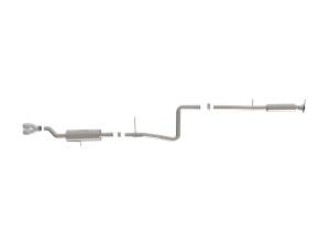Afe - Advance Flow Engineering - 49-33134-P | AFE Power Takeda 2-1/4 IN 304 Stainless Steel Cat-Back Exhaust System w/ Polished Tip (2014-2019 Fiesta L4-1.6L) - Image 2