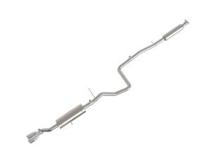 Afe - Advance Flow Engineering - 49-33134-P | AFE Power Takeda 2-1/4 IN 304 Stainless Steel Cat-Back Exhaust System w/ Polished Tip (2014-2019 Fiesta L4-1.6L) - Image 1