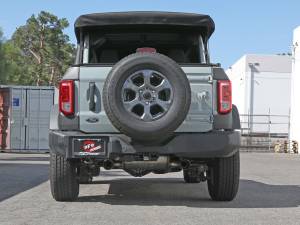 Afe - Advance Flow Engineering - 49-33137-B | aFe Power Vulcan Series 3 Inch To 2-1/2 Inch Stainless Steel Axle-Back Exhaust System With Black Tip Ford Bronco L4-2.3L (t)/V6-2.7L (tt) - Image 4