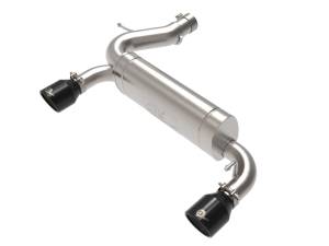 Afe - Advance Flow Engineering - 49-33137-B | aFe Power Vulcan Series 3 Inch To 2-1/2 Inch Stainless Steel Axle-Back Exhaust System With Black Tip Ford Bronco L4-2.3L (t)/V6-2.7L (tt) - Image 2