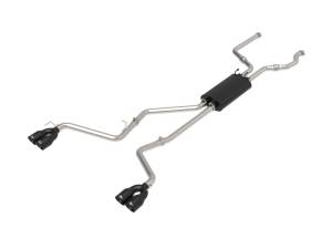 Afe - Advance Flow Engineering - 49-33139-B | aFe Power MACH Force-Xp 2-1/2 Inch 304 Stainless Steel Cat-Back Exhaust System With Black Tips For Ford Explorer ST V6-3.0L (tt) - Image 1