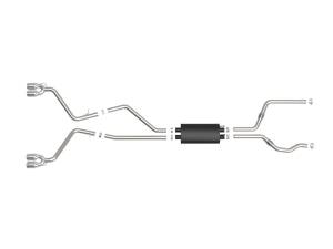 Afe - Advance Flow Engineering - 49-33139-P | aFe Power MACH Force-Xp 2-1/2 Inch 304 Stainless Steel Cat-Back Exhaust System With Polished Tips For Ford Explorer ST V6-3.0L (tt) - Image 2