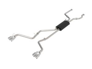 Afe - Advance Flow Engineering - 49-33139-P | aFe Power MACH Force-Xp 2-1/2 Inch 304 Stainless Steel Cat-Back Exhaust System With Polished Tips For Ford Explorer ST V6-3.0L (tt) - Image 1