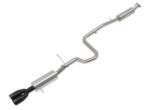 Afe - Advance Flow Engineering - 49-33140-B | AFE Power Takeda 2-1/2 IN 304 Stainless Steel Cat-Back Exhaust System w/ Black Tip (2014-2019 Fiesta ST L4-1.6L t) - Image 1
