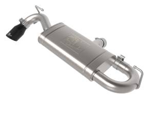 Afe - Advance Flow Engineering - 49-33141-B | aFe Power Vulcan Series 2-1/2 Inch 304 Stainless Steel Axle-Back Exhaust System For Ford Bronco Sport L3-1.5L (t)/L4-2.0L (t) | Black Tip - Image 2
