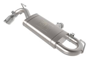 Afe - Advance Flow Engineering - 49-33141-P | aFe Power Vulcan Series 2-1/2 Inch 304 Stainless Steel Axle-Back Exhaust System For Ford Bronco Sport L3-1.5L (t)/L4-2.0L (t) | Polished Tip - Image 2