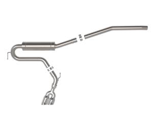 Afe - Advance Flow Engineering - 49-33144-P | aFe Power Rebel Series 2-1/2 Inch Stainless Steel Cat-Back Exhaust System With Polished Tip For Ford Maverick L4-2.0L (t) AWD - Image 2