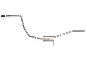 Afe - Advance Flow Engineering - 49-33145-B | aFe Power Vulcan Series 2-1/2 Inch 304 Stainless Steel Cat-Back Exhaust System With Black Tip For Ford Maverick L4-2.0L (t) AWD - Image 2