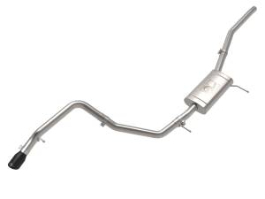 49-33145-B | aFe Power Vulcan Series 2-1/2 Inch 304 Stainless Steel Cat-Back Exhaust System With Black Tip For Ford Maverick L4-2.0L (t) AWD