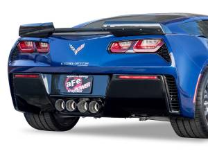 Afe - Advance Flow Engineering - 49-34056-P | AFE Power MACH Force-Xp 304 Stainless Steel Axle-Back Exhaust System w/Polished Tips (2014-2019 Corvette C7 V8-6.2L) - Image 9