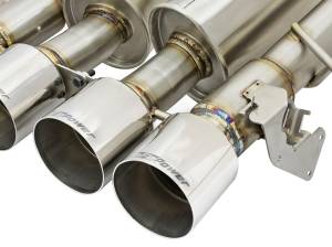 Afe - Advance Flow Engineering - 49-34056-P | AFE Power MACH Force-Xp 304 Stainless Steel Axle-Back Exhaust System w/Polished Tips (2014-2019 Corvette C7 V8-6.2L) - Image 3