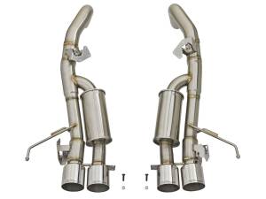 Afe - Advance Flow Engineering - 49-34056-P | AFE Power MACH Force-Xp 304 Stainless Steel Axle-Back Exhaust System w/Polished Tips (2014-2019 Corvette C7 V8-6.2L) - Image 2