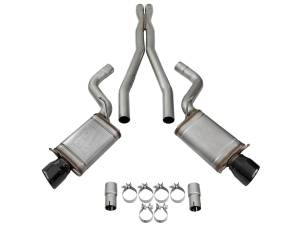 Afe - Advance Flow Engineering - 49-34063-B | AFE Power MACH Force-Xp 3 IN 304 Stainless Steel Cat-Back Exhaust System w/Black Tip (2009-2015 CTS-V V8-6.2L sc) - Image 2