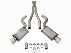 Afe - Advance Flow Engineering - 49-34063-P | AFE Power MACH Force-Xp 3 IN 304 Stainless Steel Cat-Back Exhaust System w/Polished Tip (2009-2015 CTS-V V8-6.2L sc) - Image 2