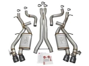Afe - Advance Flow Engineering - 49-34069-B | AFE Power MACH Force-Xp 3 IN 304 Stainless Steel Cat-Back Exhaust System w/Black Tip (2016-2024 Camaro SS V8-6.2L sc) - Image 2