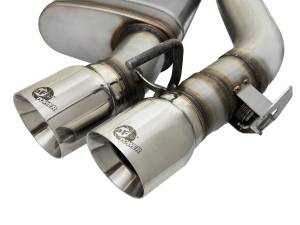 Afe - Advance Flow Engineering - 49-34069-P | AFE Power MACH Force-Xp 3 IN 304 Stainless Steel Cat-Back Exhaust System w/Polished Tip (2016-2024 Camaro SS V8-6.2L sc) - Image 6