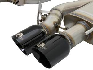 Afe - Advance Flow Engineering - 49-34078-B | AFE Power MACH Force-Xp 3 IN 304 Stainless Steel Cat-Back Exhaust System w/ Black Tip (2016-2019 ATS-V V6-3.6L tt) - Image 5