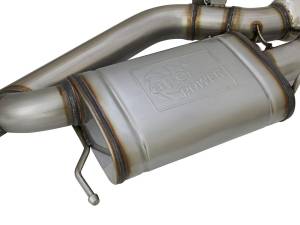 Afe - Advance Flow Engineering - 49-34078-B | AFE Power MACH Force-Xp 3 IN 304 Stainless Steel Cat-Back Exhaust System w/ Black Tip (2016-2019 ATS-V V6-3.6L tt) - Image 4
