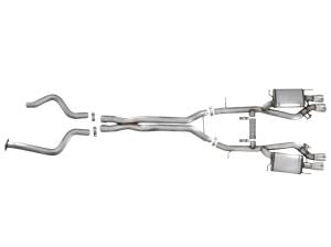 Afe - Advance Flow Engineering - 49-34078-P | AFE Power MACH Force-Xp 3 IN 304 Stainless Steel Cat-Back Exhaust System w/ Polished Tip (2016-2019 ATS-V V6-3.6L tt) - Image 2