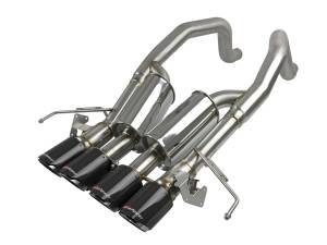 Afe - Advance Flow Engineering - 49-34082-1C | AFE Power MACH Force-Xp 304 Stainless Steel Axle-Back Exhaust System w/ Carbon Fiber Tips (2015-2019 Corvette C7 V8-6.2L sc) - Image 2