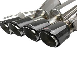 Afe - Advance Flow Engineering - 49-34082-1C | AFE Power MACH Force-Xp 304 Stainless Steel Axle-Back Exhaust System w/ Carbon Fiber Tips (2015-2019 Corvette C7 V8-6.2L sc) - Image 3