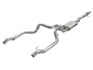49-34101 | aFe Power Vulcan Series 304 Stainless Steel Cat-Back Exhaust System Without Tip GM Silverado/Sierra 1500 V8-6.2L