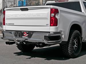 Afe - Advance Flow Engineering - 49-34104-B | aFe Power Vulcan Series 3 Inch to Dual 2-1/2 Inch 304 Stainless Steel Cat-Back Exhaust System For GM Silverado/Sierra 1500 V6-4.3L/V8-5.3L | Black Tips - Image 9