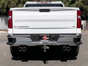Afe - Advance Flow Engineering - 49-34104-B | aFe Power Vulcan Series 3 Inch to Dual 2-1/2 Inch 304 Stainless Steel Cat-Back Exhaust System For GM Silverado/Sierra 1500 V6-4.3L/V8-5.3L | Black Tips - Image 8