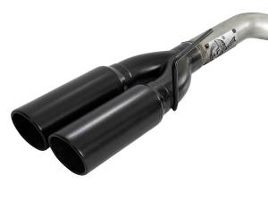 Afe - Advance Flow Engineering - 49-34105-B | aFe Power Vulcan Series 3 Inch Dual 3 Inch 304 Stainless Steel Cat-Back Exhaust System For GM Silverado/Sierra 1500 19-26 V8-5.3L | Black Tips - Image 3