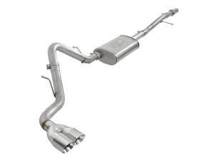 49-34106-P | aFe Power Vulcan Series 3 Inch 304 Stainless Steel Cat-Back Exhaust System For GM Silverado/Sierra 1500 V6-4.3L/V8-5.3L | Polished Tips