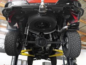 Afe - Advance Flow Engineering - 49-34109-B | aFe Power Vulcan Series 3 Inch 304 Stainless Steel Cat-Back Exhaust System For GM Silverado/Sierra 1500 L4-2.7L (t) | Black Tips - Image 4