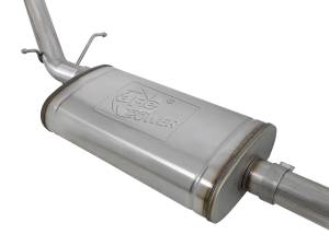 Afe - Advance Flow Engineering - 49-34109-B | aFe Power Vulcan Series 3 Inch 304 Stainless Steel Cat-Back Exhaust System For GM Silverado/Sierra 1500 L4-2.7L (t) | Black Tips - Image 2