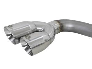 Afe - Advance Flow Engineering - 49-34109-P | aFe Power Vulcan Series 3 Inch 304 Stainless Steel Cat-Back Exhaust System For GM Silverado/Sierra 1500 L4-2.7L (t) | Polished Tips - Image 2