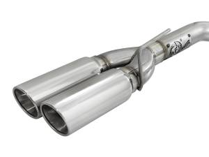 Afe - Advance Flow Engineering - 49-34130-P | AFE Power Vulcan Series 3 IN 304 Stainless Steel DPF-Back Exhaust System w/Polished Tip (2020-2021 Silverado, Sierra 1500 L6-3.0L td) - Image 3