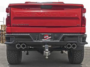 Afe - Advance Flow Engineering - 49-34130-P | AFE Power Vulcan Series 3 IN 304 Stainless Steel DPF-Back Exhaust System w/Polished Tip (2020-2021 Silverado, Sierra 1500 L6-3.0L td) - Image 5