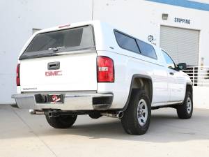 Afe - Advance Flow Engineering - 49-34131-P | AFE Power Gemini XV 3 IN 304 Stainless Steel Cat-Back Exhaust System w/ Cut-Out Polished (2009-2018 Silverado, Sierra 1500 V6-4.3/V8-4.8/5.3L) - Image 9