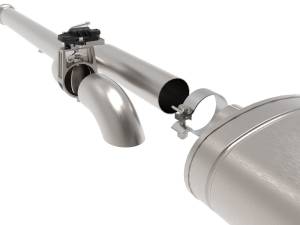 Afe - Advance Flow Engineering - 49-34132-B | AFE Power Gemini XV 3 IN 304 Stainless Steel Cat-Back Exhaust System w/ Cut-Out Black (2014-2019 Silverado, Sierra 1500 V6-4.3L/V8-4.8/5.3L) - Image 3