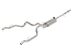 49-34138 | aFe Power Gemini XV 3 Inch 304 Stainless Steel Cat-Back Exhaust System With Cut-Out For GM Silverado/Sierra 1500 V8-5.3L