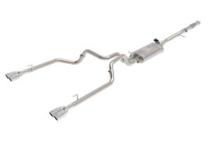 49-34139-P | aFe Power Gemini XV 3 Inch 304 Stainless Steel Cat-Back Exhaust System With Cut-Out Polished For GM Silverado/Sierra 1500 V8-5.3L | Polished Tips