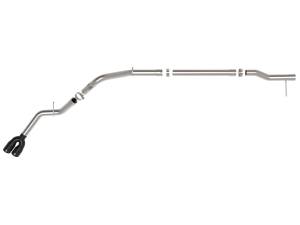 Afe - Advance Flow Engineering - 49-34145-B | aFe Power Rebel XD Series 3 Inch 304 Stainless Steel DPF-Back Exhaust With Dual Black Tips For GM Trucks L6-3.0L (td) LZ0 - Image 2