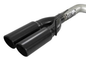 Afe - Advance Flow Engineering - 49-34146-B | aFe Power Vulcan Series 3 Inch 304 Stainless Steel DPF-Back Exhaust System With Black Tip For GM Trucks L6-3.0L (td) LZ0 - Image 3