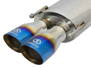Afe - Advance Flow Engineering - 49-36037-L | AFE Power Takeda 2 IN 304 Stainless Steel Axle-Back Exhaust System w/ Blue Flame Tip (2018-2023 RC 300 L4-2.0L t) - Image 4