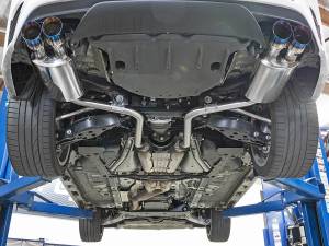 Afe - Advance Flow Engineering - 49-36037-L | AFE Power Takeda 2 IN 304 Stainless Steel Axle-Back Exhaust System w/ Blue Flame Tip (2018-2023 RC 300 L4-2.0L t) - Image 5