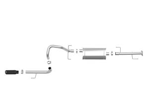 Afe - Advance Flow Engineering - 49-36040-1B | AFE Power MACH Force-Xp 2-1/2 IN 304 Stainless Steel Cat-Back Exhaust System w/Black Tip (2010-2024 4Runner V6-4.0L) - Image 2
