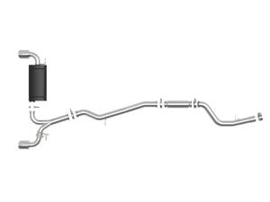 Afe - Advance Flow Engineering - 49-36043-P | aFe Power Takeda 3 Inch to 2-1/2 Inch 304 Stainless Steel Cat-Back Exhaust System With Polished Tip For Toyota GR Supra (A90) L6-3.0L (t) - Image 2