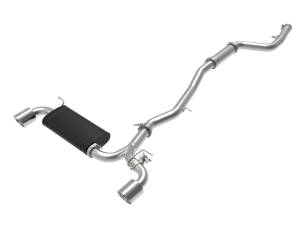 Afe - Advance Flow Engineering - 49-36043-P | aFe Power Takeda 3 Inch to 2-1/2 Inch 304 Stainless Steel Cat-Back Exhaust System With Polished Tip For Toyota GR Supra (A90) L6-3.0L (t) - Image 1