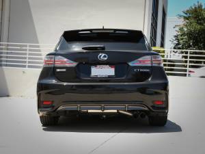 Afe - Advance Flow Engineering - 49-36047-B | AFE Power Takeda 2 IN to 2-1/2 IN 304 Stainless Steel Cat-Back Exhaust System w/ Black Tip (2011-2017 CT200h L4-1.8L) - Image 3
