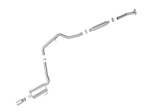 Afe - Advance Flow Engineering - 49-36052-P | AFE Power Takeda 2-1/4 IN 304 Stainless Steel Cat-Back Exhaust System w/Polished Tip (2012-2016 Impreza H4-2.0L) - Image 2