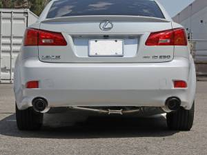 Afe - Advance Flow Engineering - 49-36055-B | AFE Power Takeda 2-1/2 IN 304 Stainless Steel Axle-Back Exhaust System w/ Black Tip (2006-2013 IS250/IS350 V6-2.5L/3.5L) - Image 5